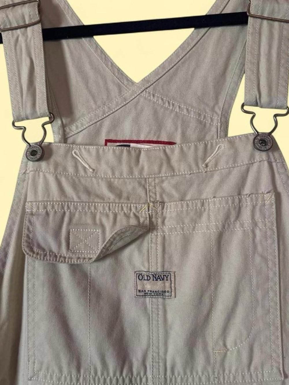 🖤 iconic 90s vintage old navy khaki overalls